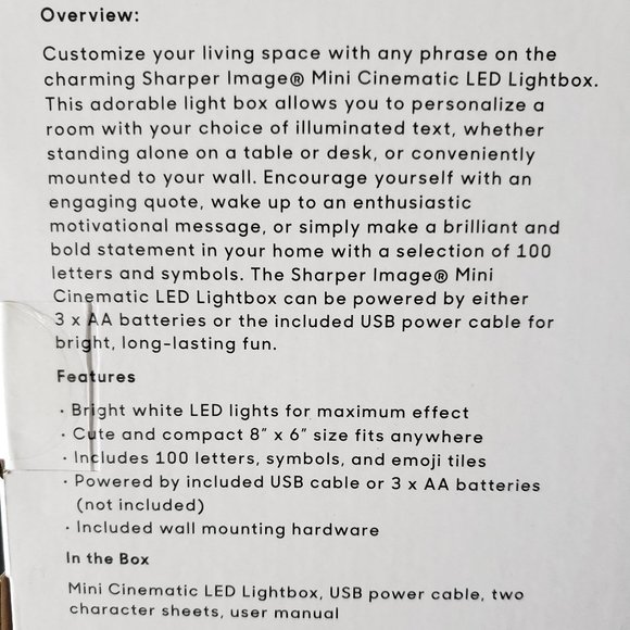 LED Cinematic Lightbox - Picture 3 of 3